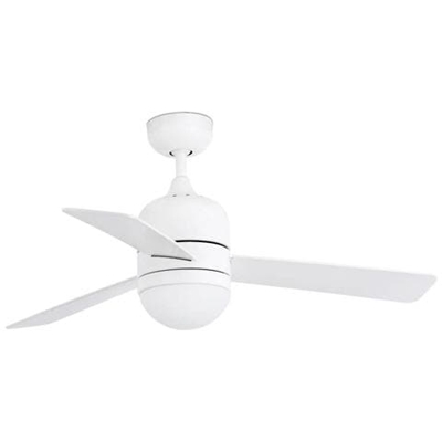Cebu Ventilatore da Soffitto Bianco con Luce