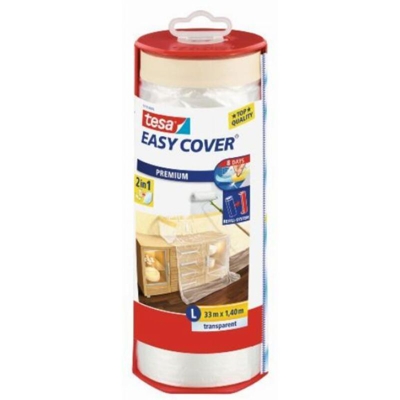 59179 59179 Pellicola di protezione per superfici Easy Cover® Trasparente (L x L) 33 m x 1.4 m 33 m - Tesa