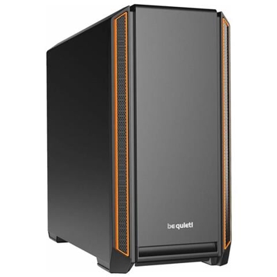 Case Silent Base 601 Middle Tower ATX / EATX / Micro ATX / Mini-ITX 2 Porte USB 3.0 Colore Nero e Arancione
