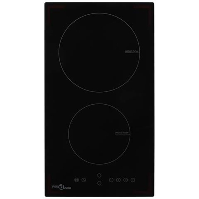 Piano Cottura 50786 a Induzione 2 Zone di Cottura da 28.8 cm Colore Nero