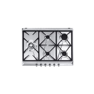 Piano Cottura SRV575GH5 a Gas 5 Fuochi Gas Colore Inox