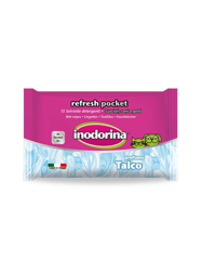 Inodorina Refresh Pocket Salviette Detergenti: 15 pz - Talco precio
