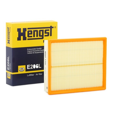 HENGST FILTER Filtro Aria E206L  VW,AUDI,OPEL,PASSAT Variant (3B6),PASSAT Variant (3B5),GOLF II (19E, 1G1),PASSAT (3B3),PASSAT (3B2)