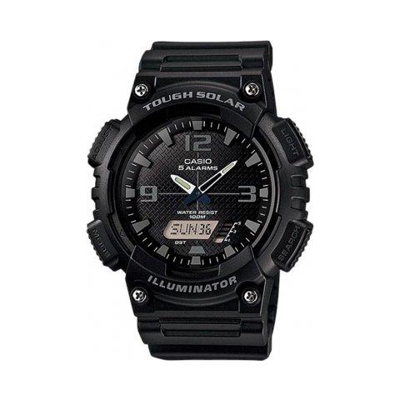 Aq S810w 1a2vef Mens Black Tought Solar World Time Watch