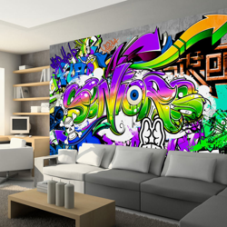 Fotomurale Words of City cm 250x175 Artgeist en oferta