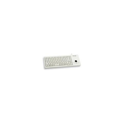 XS Trackball Keyboard, USB, QWERTZ, Tedesco, Grigio, 35 mA, 0 - 50 °C
