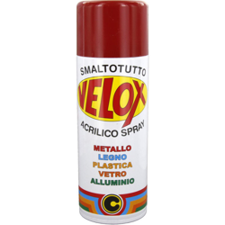 6 PZ Di VELOX SPRAY ACRILICO ROSSO RUBINO RAL 3003 - ITAL G.E.T.E. características
