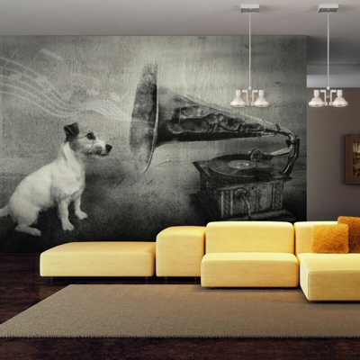 Fotomurale Dogs melodies cm 200x154 Artgeist