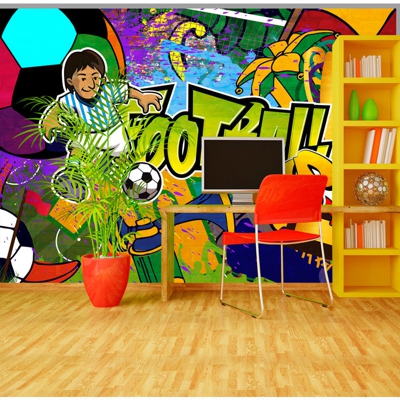 Fotomurale Football Cup cm 250x175 Artgeist