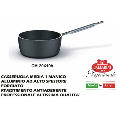 Casseruola Media Antiaderente 1 Man. Cm.20 - BIGHOUSE IT