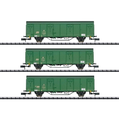 Kit vagone merci treno postale della DR MiniTrix 15312