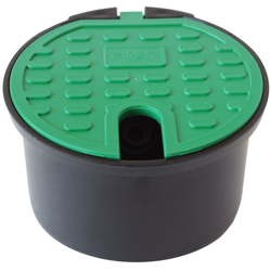 First Plast PZA200 Pozzetto da Giardino con Valvola Antigelo, Verde, 200 mm precio