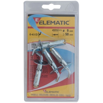 Itw Construction Products Italy - ELEMATIC BLISTER TASSELLI T61/OC9 (PZ.4) (1 CF)
