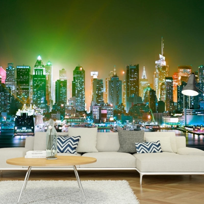 Fotomurale NY Enlightened Harbour cm 300x210 Artgeist