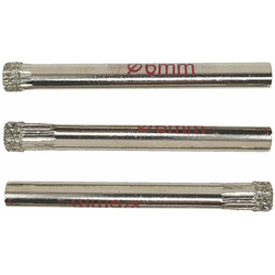 3pz punte trapano fresa diamantata 6 mm foro marmo ceramica vetro granito 00134 - BES precio