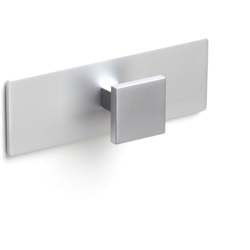 Appendiabiti da fissare alla parete o sui mobili, Alluminio-Zama, Cromato Satinato, 1 gancio. Marchio REI en oferta