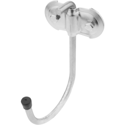 PrimeMatik - Gancio da parete multiuso in acciaio zincato 100 mm características