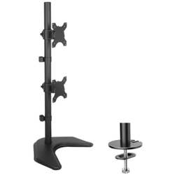 Techly Supporto da Scrivania per 2 Monitor 13-27'' con base precio