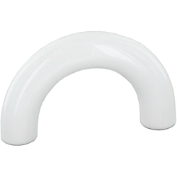 Maniglia per mobili bianca interasse 32 mm in zama 25 pz art. 1121 Cafim precio