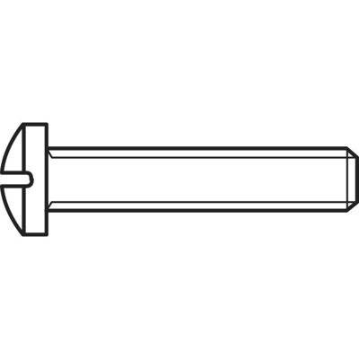TOOLCRAFT 827136 Viti a testa bombata M3 25 mm A croce Philips DIN 7985 Acciaio galvanizzato zinco 100 pz.
