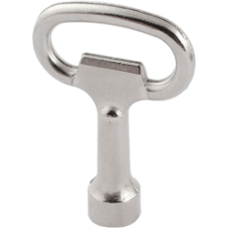 Sourcingmap - Chiave A Bussola Quadrata In Metallo Per Pannelli 8Mm en oferta