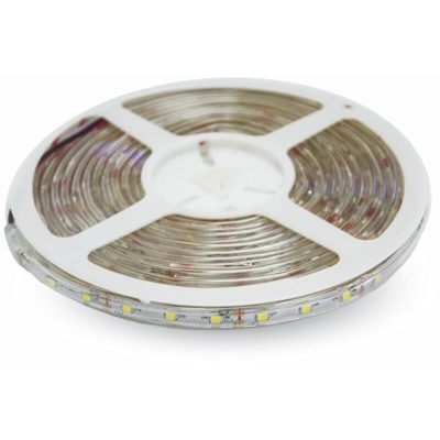 V-tac - striscia 300 led impermeabile 12 volt 120° 20000 ore 5 mt A++ CE IP65 rossa si tec 621276