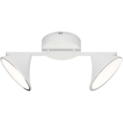 Lampada da Parete a LED Chara a 2 Lampadine Bianca - Wofi precio
