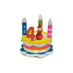 43748 - Torta di compleanno in legno, con clown che balla sulla melodia 'Happy Birthday' - Spieluhrenwelt precio