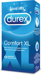 PROFILATTICO DUREX COMFORT EXTRA LARGE 12 PEZZI en oferta