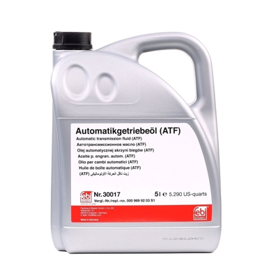 FEBI BILSTEIN Olio impianto idraulico 30017  MERCEDES-BENZ,RENAULT TRUCKS,MAN,LK/LN2,Midliner,LION S COACH,LION S COMFORT,LION S STAR,R,SD,SG,SR,TGS