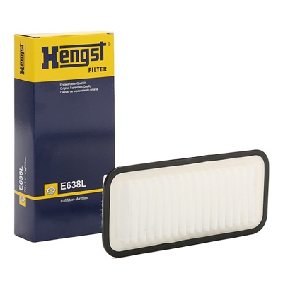 HENGST FILTER Filtro Aria E638L  PEUGEOT,TOYOTA,CITROËN,107 Hatchback (PM_, PN_),Yaris Hatchback (_P9_),Yaris Hatchback (_P1_),Yaris Hatchback (_P13_)