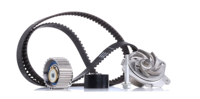 SNR Pompa Acqua + Kit Cinghia Distribuzione KDP458.330 Pompa Acqua + Kit Cinghie Dentate,Pompa FIAT,ALFA ROMEO,LANCIA,PUNTO (188),BRAVO II (198)