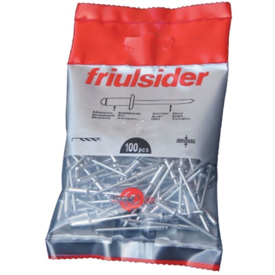 Conf.Rivetti All. 4,0X08 Da Pz.100** 10 Cf - FRIULSIDER