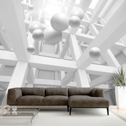 Fotomurale White Enclave cm 300x210 Artgeist en oferta