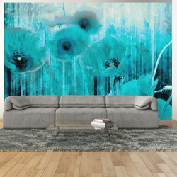 Fotomurale Follia color turchese cm 250x175 Artgeist precio