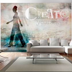 Fotomurale Create yourself cm 300x210 Artgeist en oferta