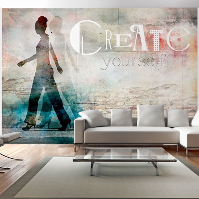 Fotomurale Create yourself cm 300x210 Artgeist