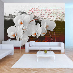 Fotomurale Diario e orchidea cm 300x210 Artgeist precio