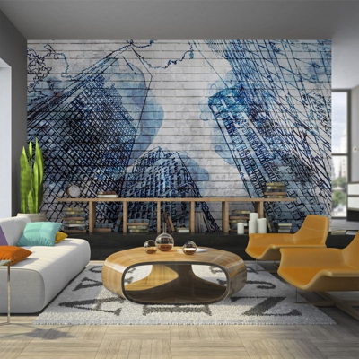 Fotomurale New York color inchiostro cm 250x175 Artgeist