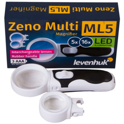 Lente di ingrandimento Levenhuk Zeno Multi ML5 en oferta