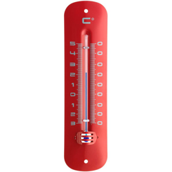 TFA 12.2051.05 - Termometro interno ed esterno rosso metallizzato - TFA DOSTMANN precio