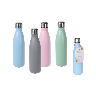 No Brand - BOTT.BORRACCIA/THERM.INOX PASTELLO LT.0,5