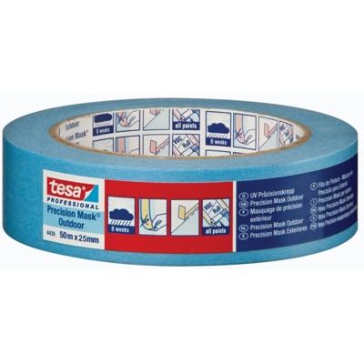 Nastro Mascheratura Azzurro Mm.25X50Ml. - TESA