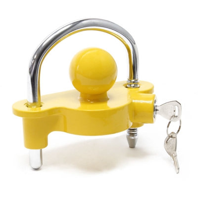 Lucchetto per rimorchio con moschettone protezione antifurto per giunti con un‘emissione di 50mm - WILTEC