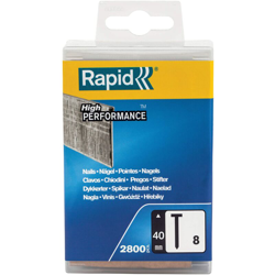 Rapid 5000185 - Chiodi zincati, n°8, 40 mm, scatola da 2800 características
