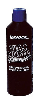 Altre Marche - Detergente antimuffa 1Lt Teknica alghe muschi sanificatore rapido superfici interne/esterne