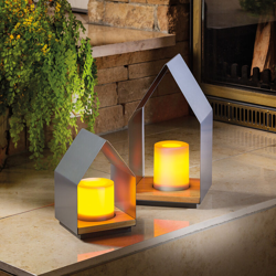 Batteria luci decorative impostare luce tremolante timer funzionamento LED luce d'atmosfera esotec 202005 en oferta