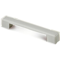 Maniglia in stile moderno, Metacrilato, Metacrilato Grigio, 160 mm interasse. Marchio REI en oferta
