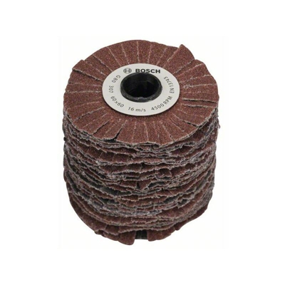 Bosch Rullo macinatore (flessibile), 60 mm, 80, per PRR 250 ES