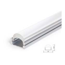 Detalles de la oferta de Greenice - Profilo Alluminio Per Striscia Led Diffusore Trasparente LLE-ALP001-RL x 2M (LLE-ALP001-RL) Greenice - Profilo Alluminio Per Striscia Led Diffusore Trasparente LLE-ALP001-RL x 2M (LLE-ALP001-RL) características